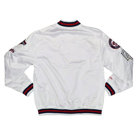 Mitchell & Ness Washington Nationals MLB City Collection Satin Men's Jacket NWT - Picture 3 of 6